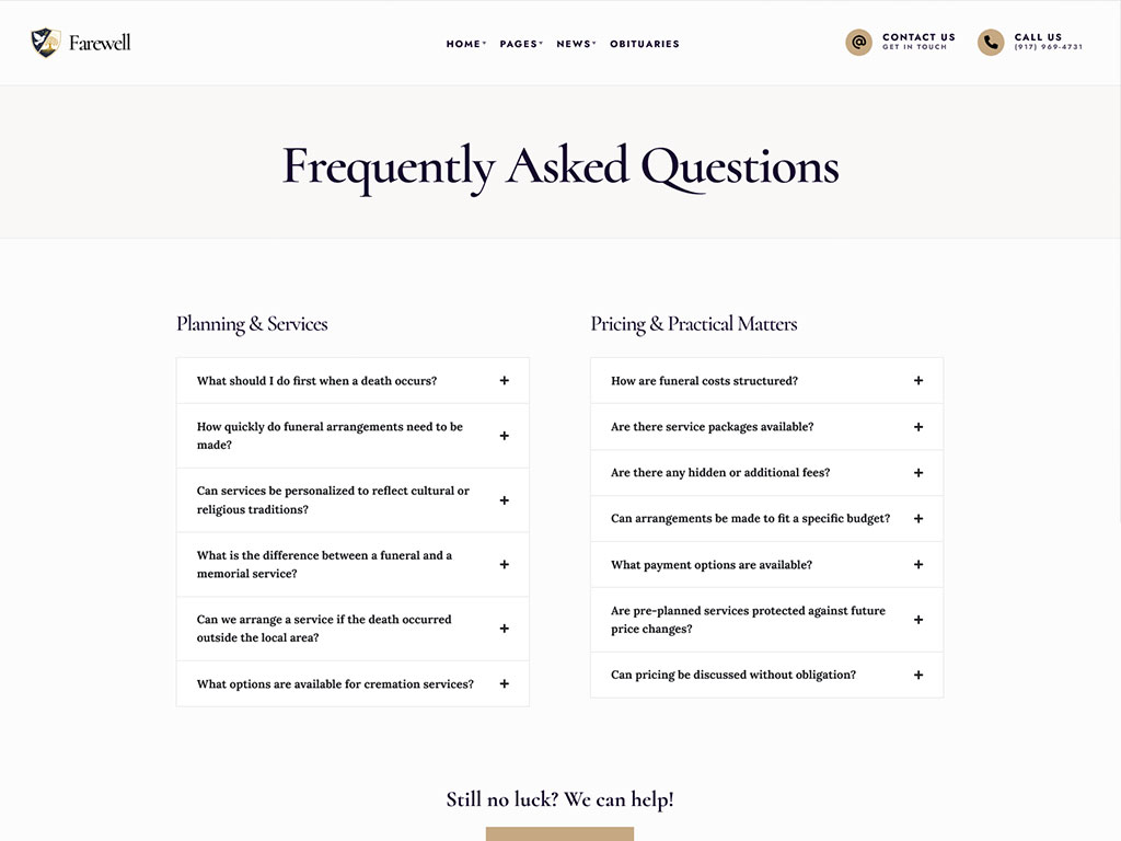 farewell-00-faqs